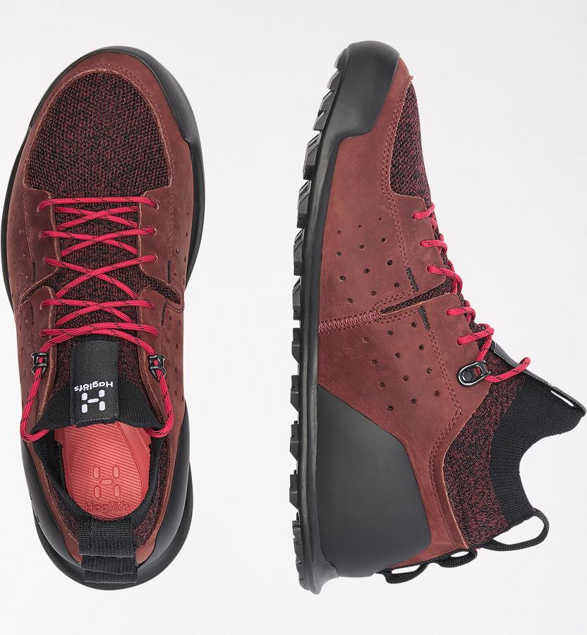 Haglöfs Womens Duality AT2 Hiking Shoes Red New Zealand 07154VCSU